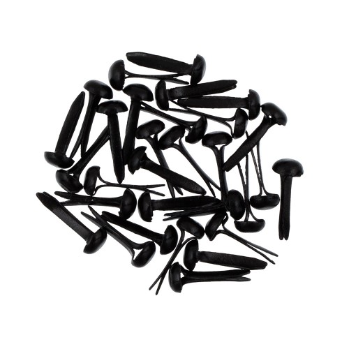 Набор брадсов «Mr.Painter», цвет черный, 10 шт, 4,5 x 12 мм
